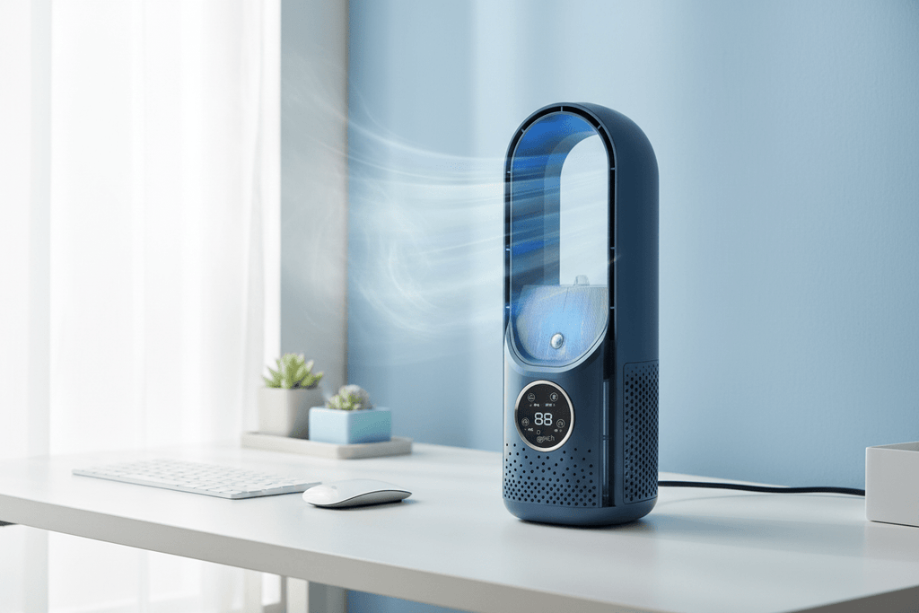 Portable Electric Fan Air Cooler Silent USB - Solace Air