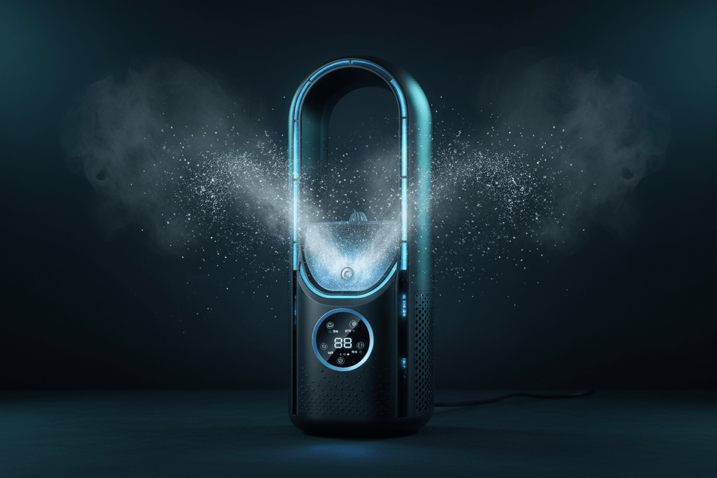 Portable Electric Fan Air Cooler Silent USB - Solace Air