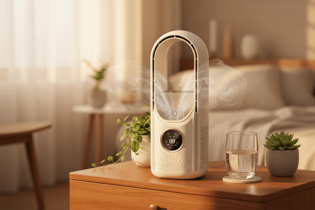Portable Electric Fan Air Cooler Silent USB - Solace Air