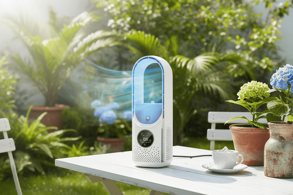 Portable Electric Fan Air Cooler Silent USB - Solace Air